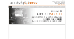 Desktop Screenshot of airtightproductions.co.uk