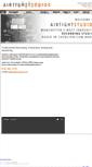 Mobile Screenshot of airtightproductions.co.uk